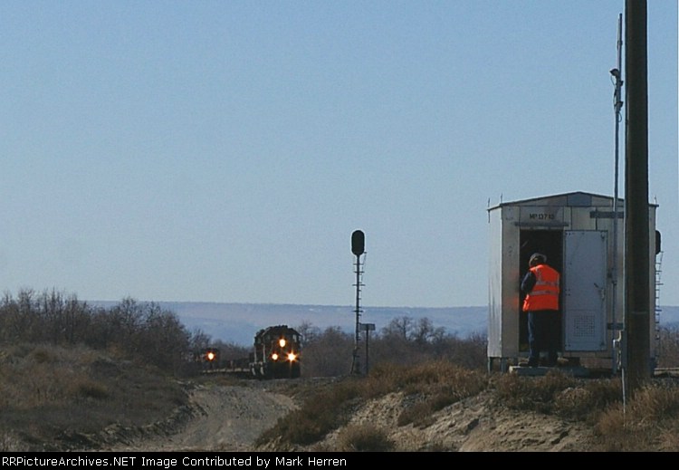 Train #3 & #4 Approach