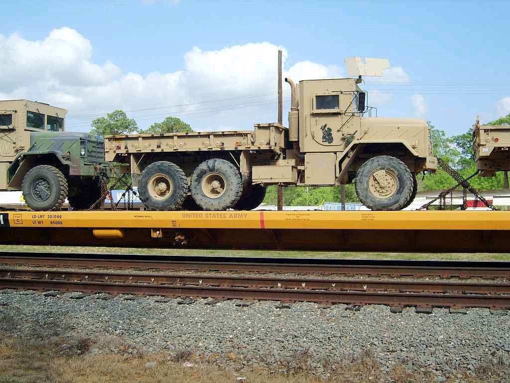 United States Army Flatcar March 2007