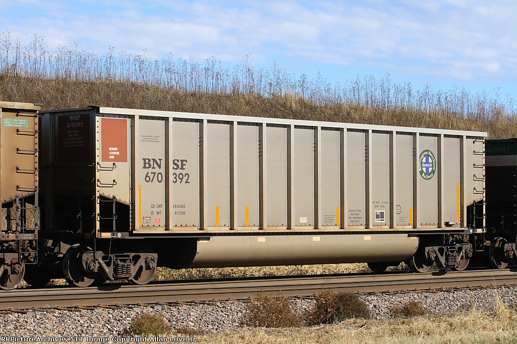BNSF 670392