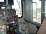 Engineers seat on BNSF 7327
