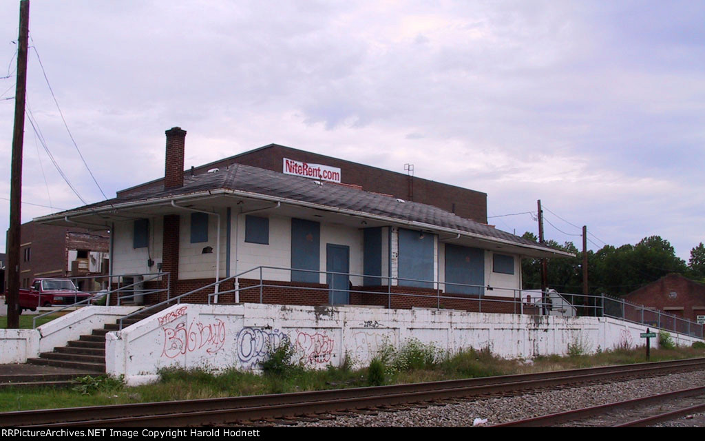 old unused depot (before restoration)