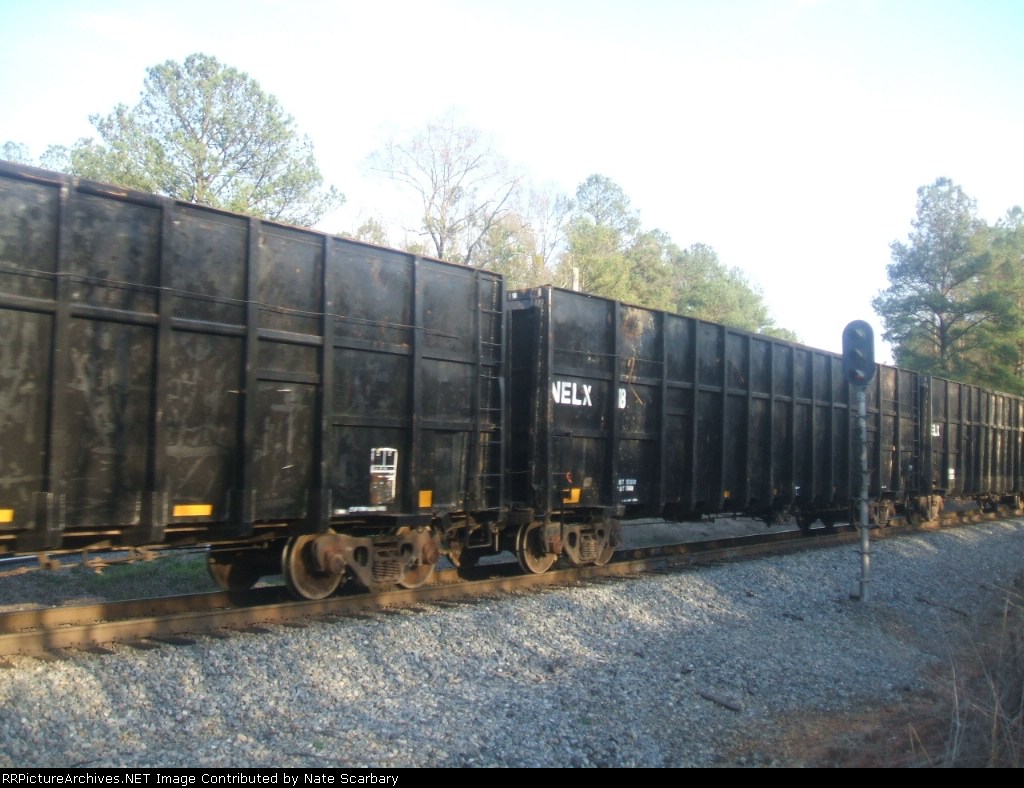 NELX cars fresh from paint