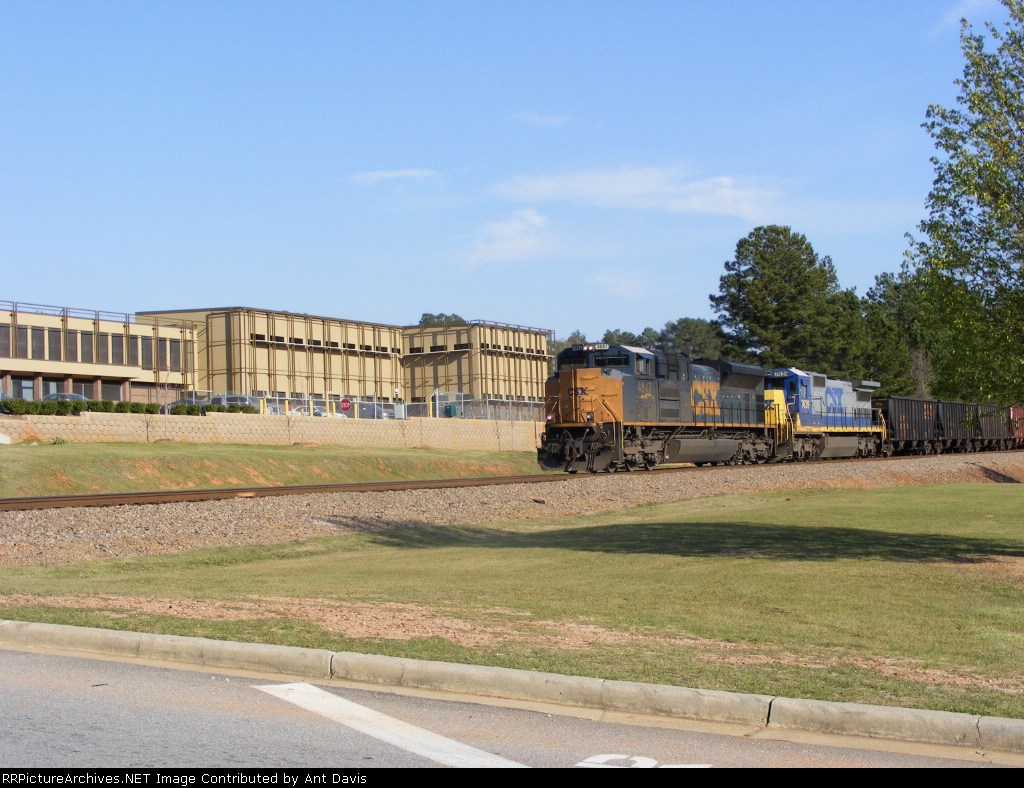 Last Shot of 4847 passing the Golf Cart Plant