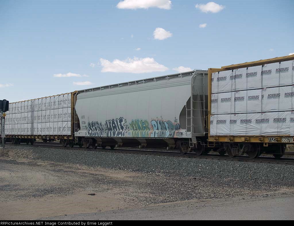 ACFX 67286 in an EB manifest at 2:49pm