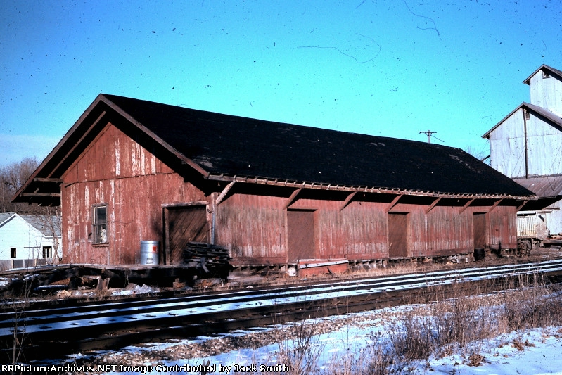 Freight shed in Ovid, MI. 
