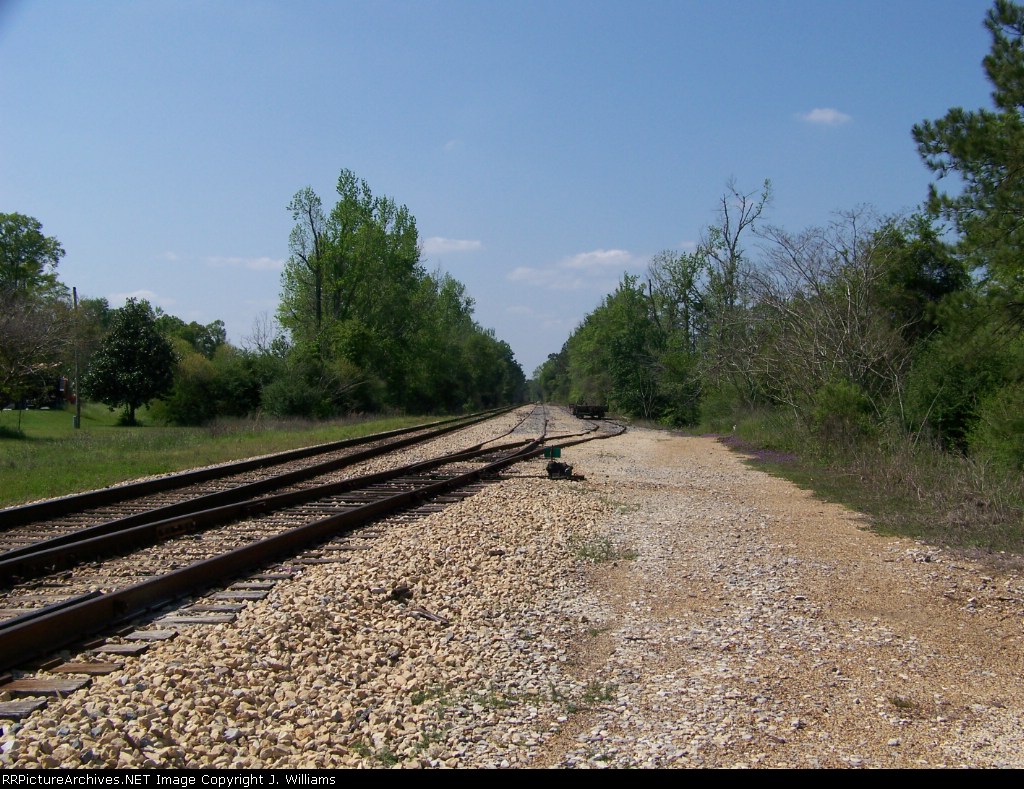 Where the GM&O line meet the Beaumont section