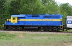 HOG 1540 pushing SAM excursion train