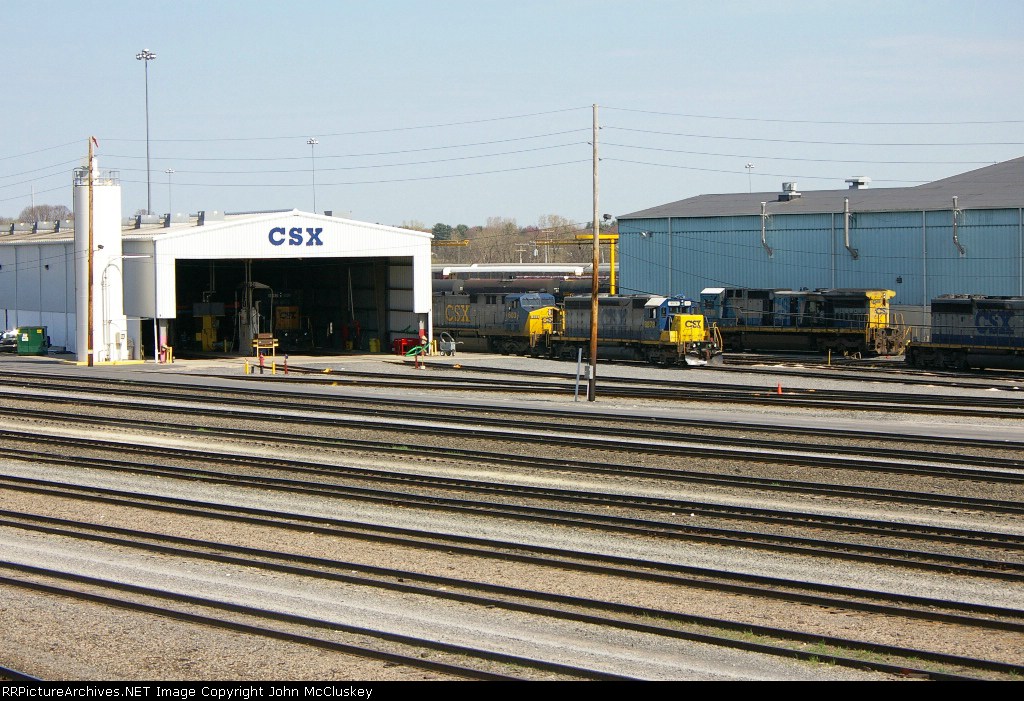 Selkirk service shed
