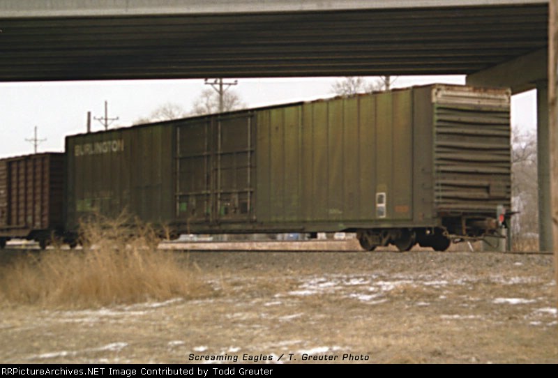 CB&Q Extended-Height Boxcar