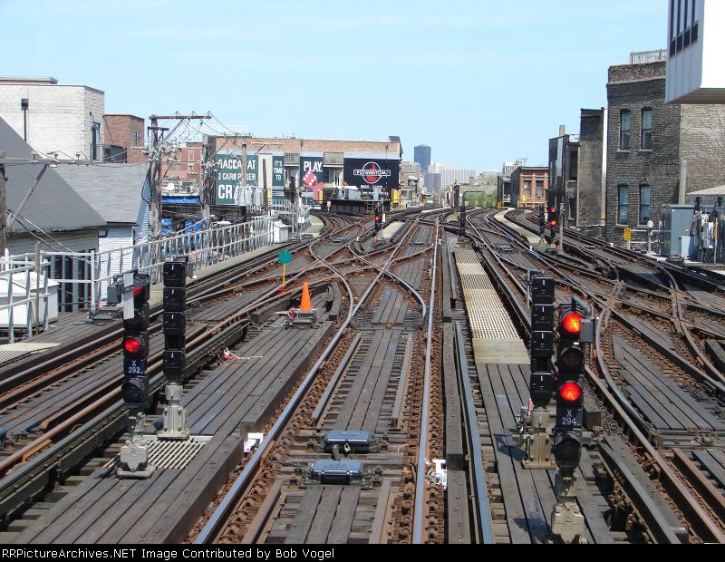 Brown Line/Red Line junction
