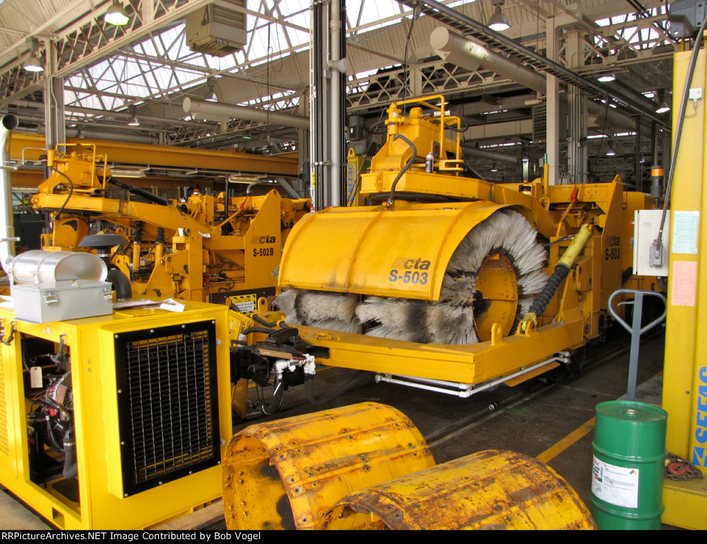 CTA S-503 snow sweeper