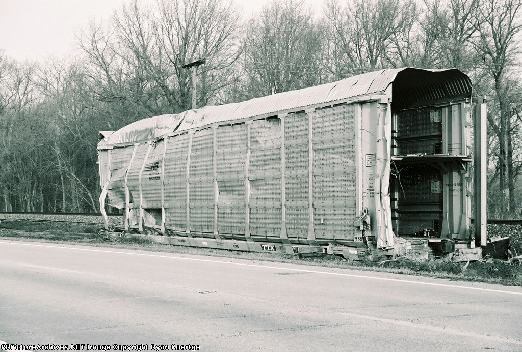 Wiped out NS autorack