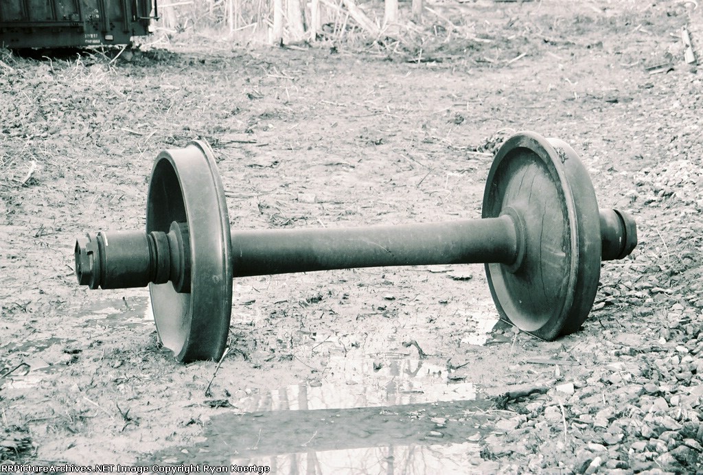 Somebody lost an axle