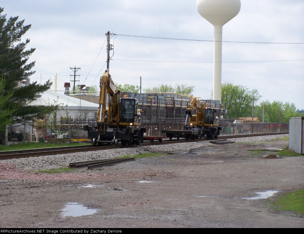 RJ Corman Railroad Construction MoW