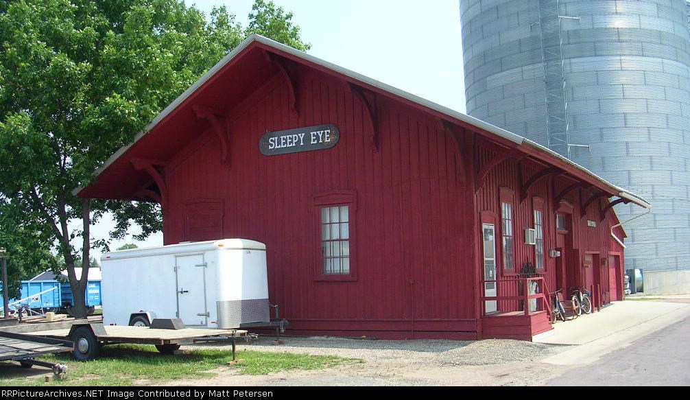 Winona & St. Peter Railroad Depot built 1887