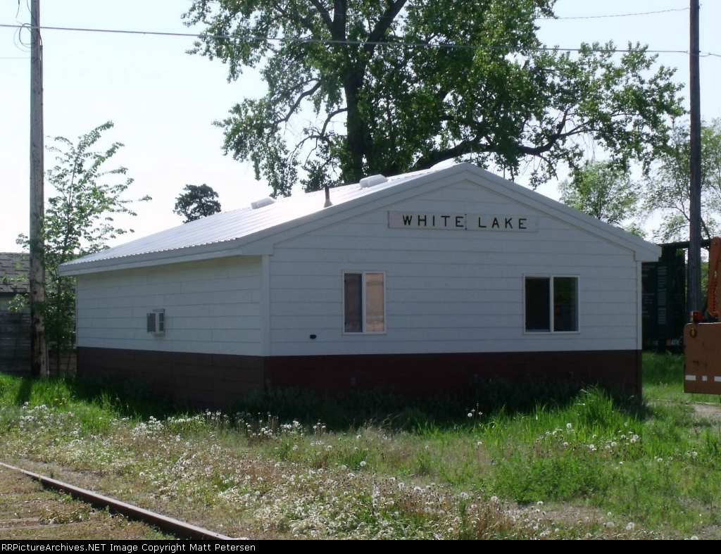 Milwaukee Road White Lake, SD Depot