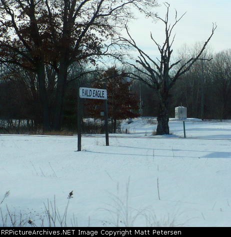Station Sign Bald Eagle