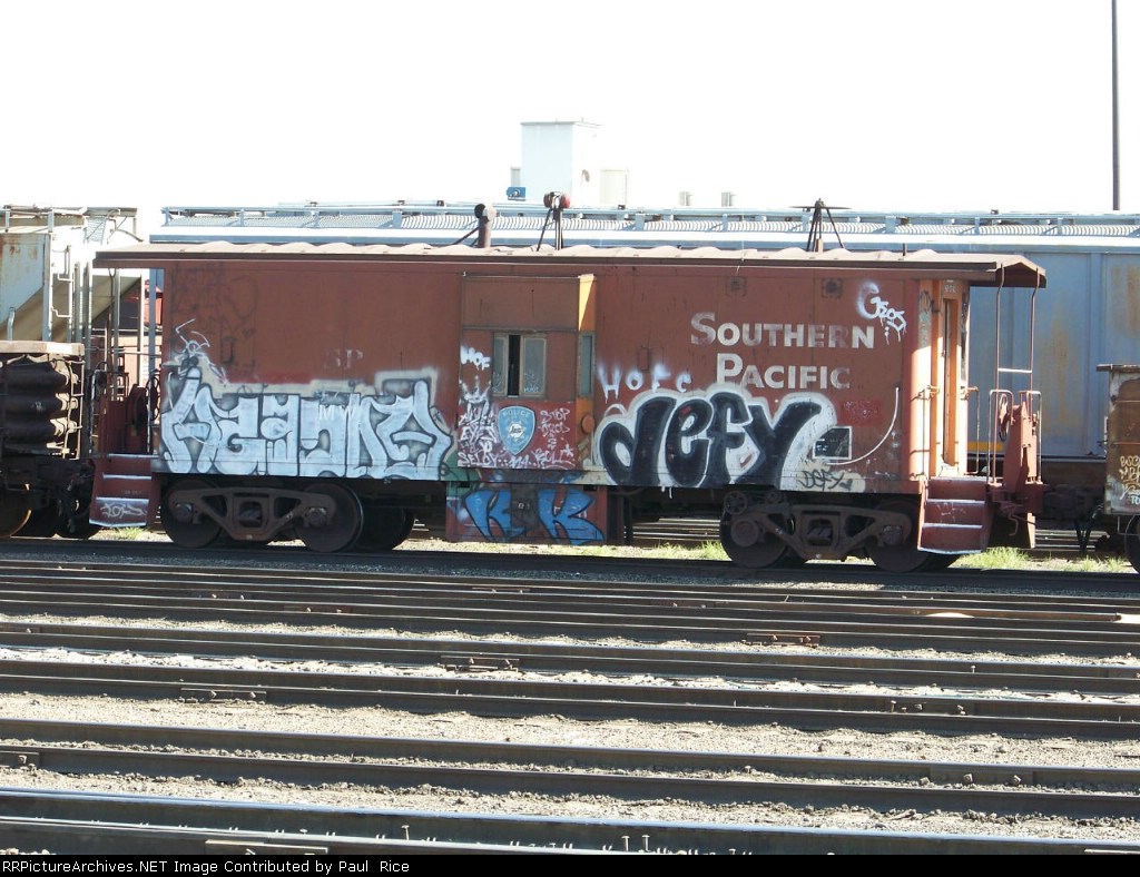 SP Caboose at UP North Yard
