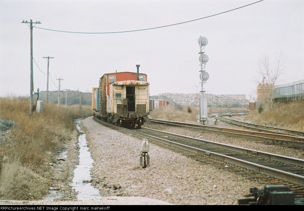 Bryn Mawr Junction. Off limits today.