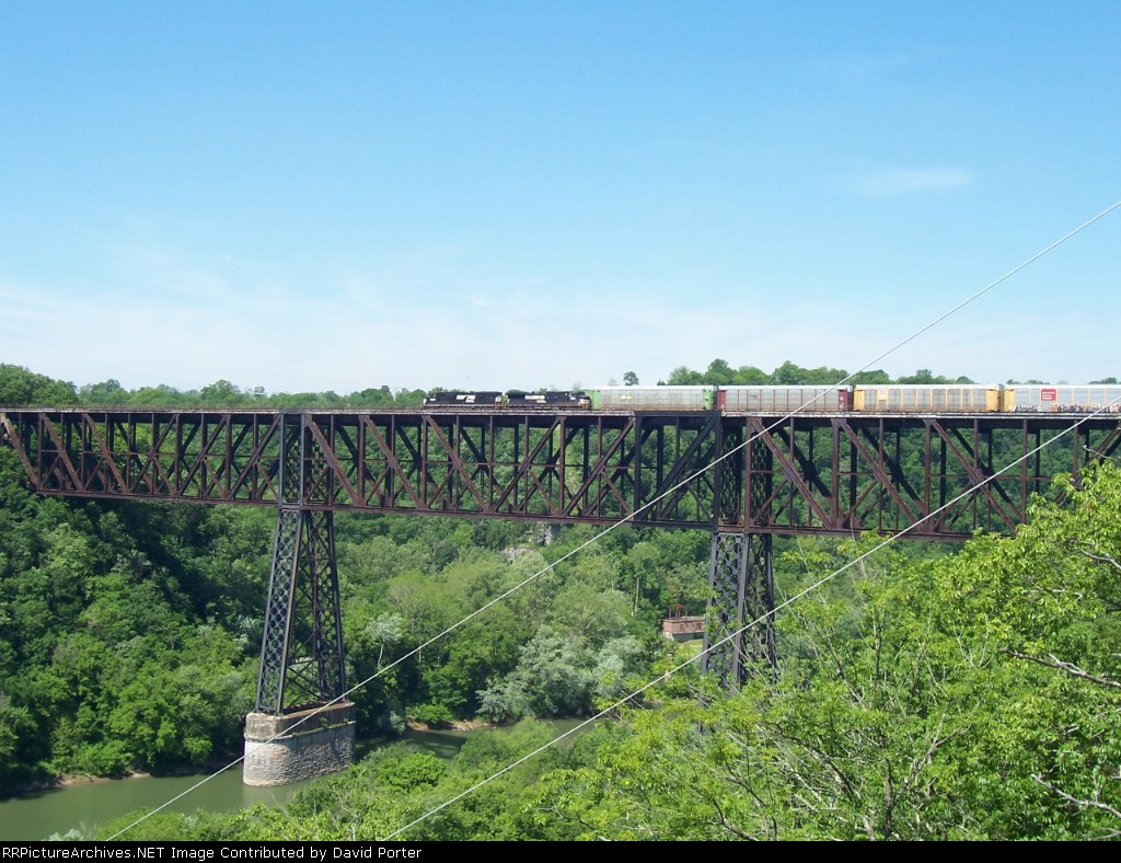 Train was to far away to see numbers