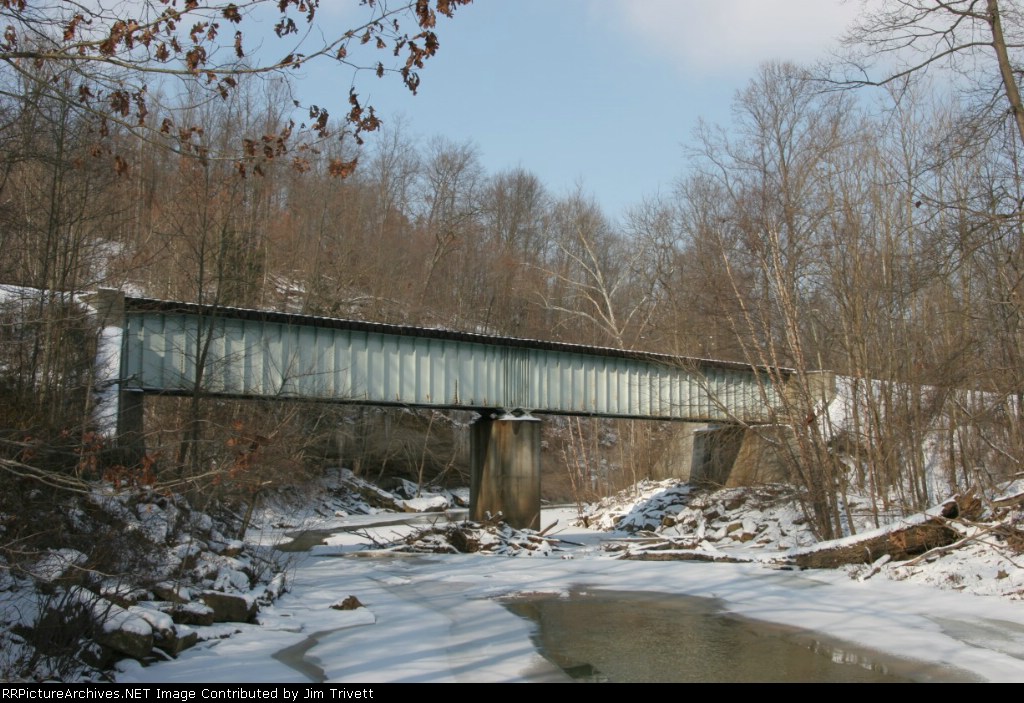 bridge rebuilt by the ORDC (pre OC) to maintain service to the glass rock spur