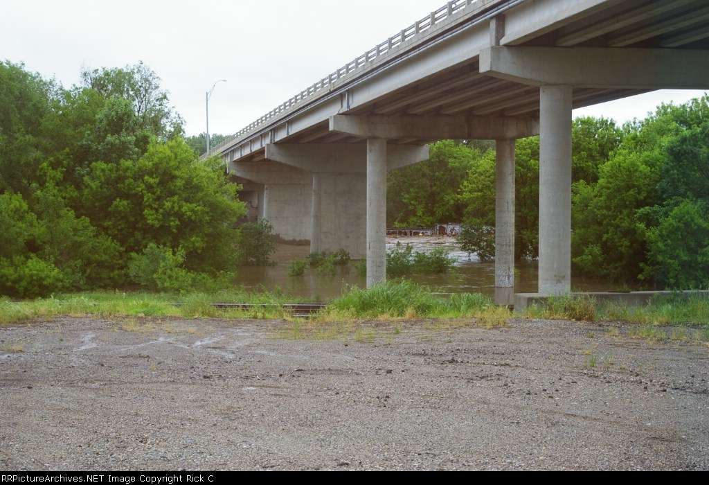 Flooding Under The US30 Overpass