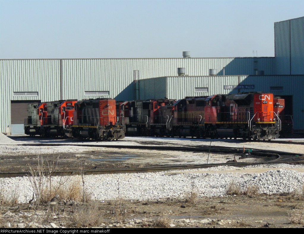 Assorted power behind the shops