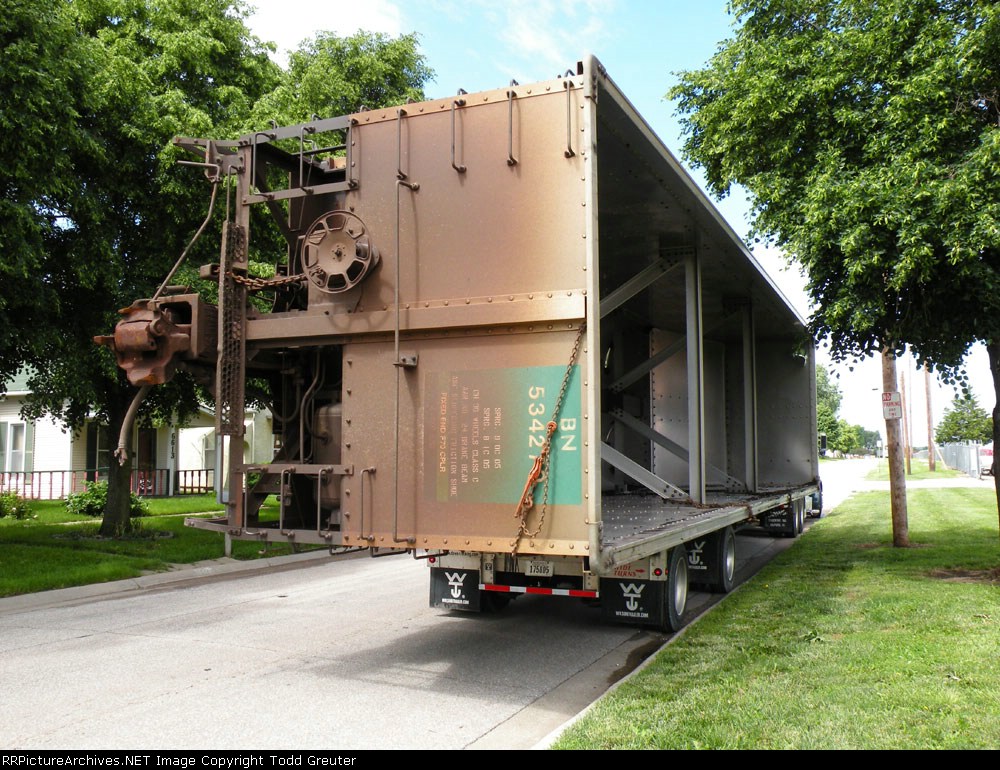 BN 534279 on flatbed