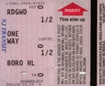 Ridgewood-Glen Rock/Boro Hall half fare ticket