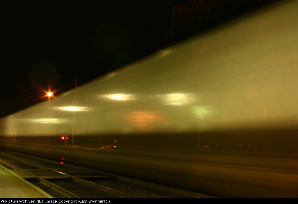 Eastbound trailers at CP HUNT