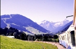 MOB Train near Gstaad