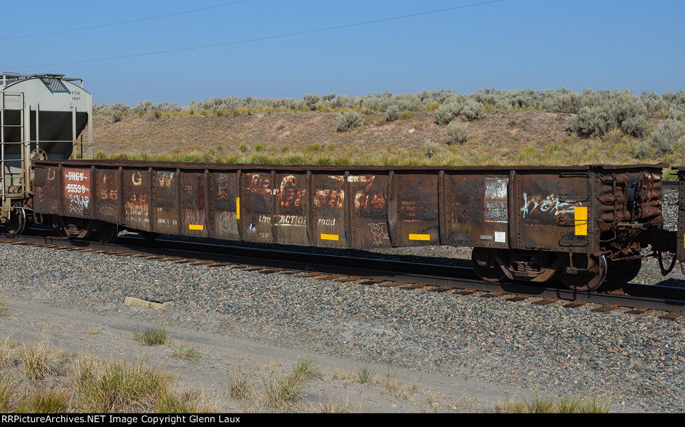DRGW 55538 heading for the scrappers torch