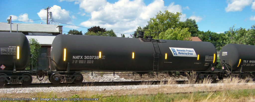 NATX 303738 wearing Renewable Products Marketing Group paint