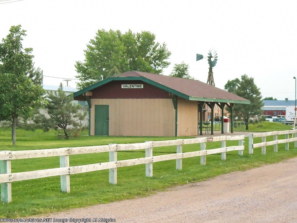 Valentine Station; No track left.