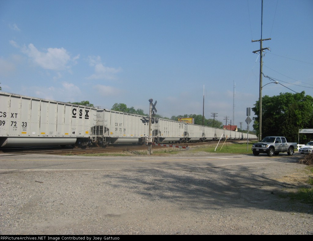 CSXT loaded coal
