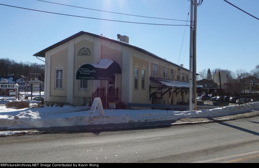 Newton, NJ freight station (Lackawanna Railroad Sussex Branch)
