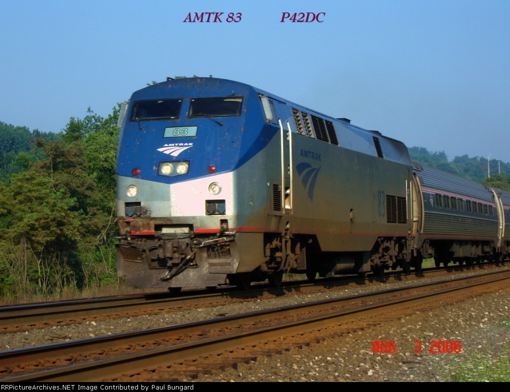 AMTK 83   P42DC   08/03/2006