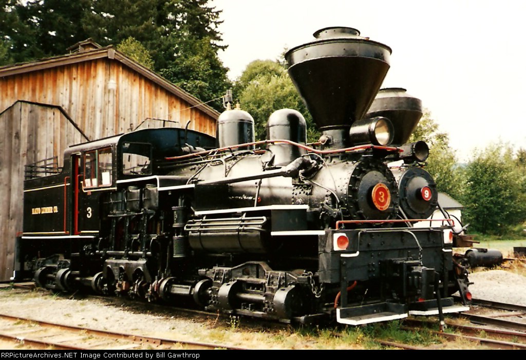 Hillcrest Lumber Company Shay #3