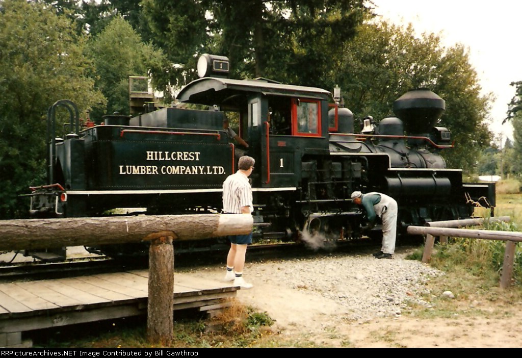 Hillcrest Lumber Company Shay 1