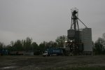 Grain loader in Thurston, located on the EX NYC line that went up to Heath and on to Toledo