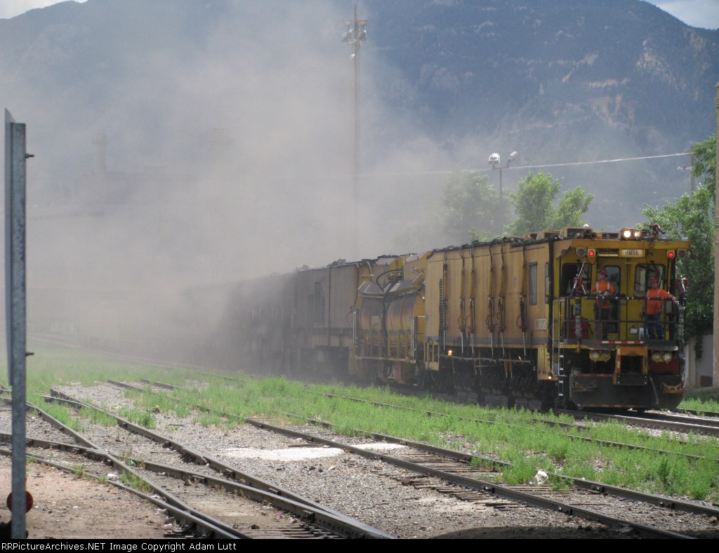 HHT grinder in Colorado Springs yard