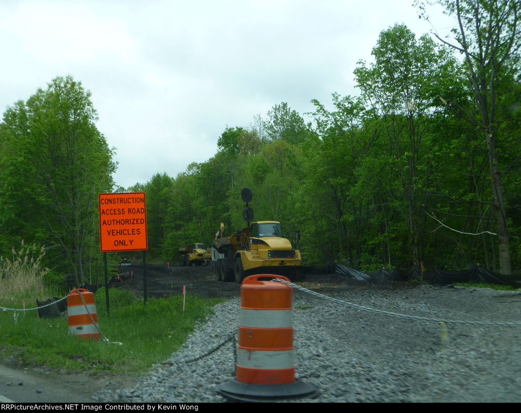Lackawanna Cutoff construction