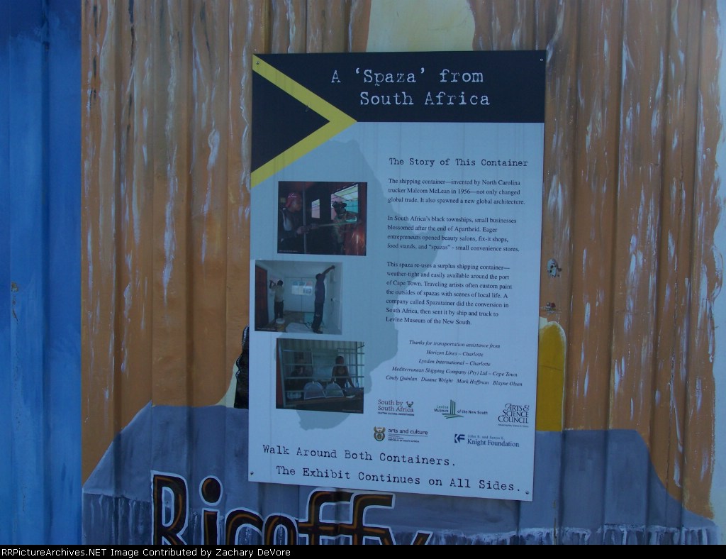 Example of Adaptive Reuse of an intermodal shipping container