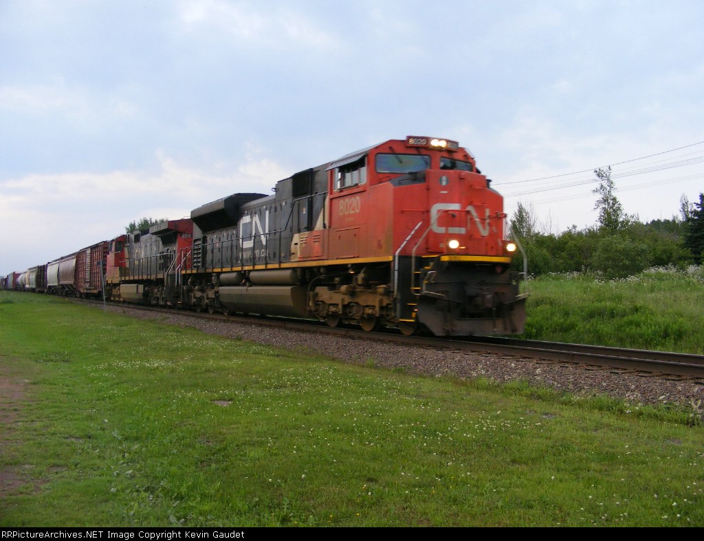 CN 408 at Memramcook