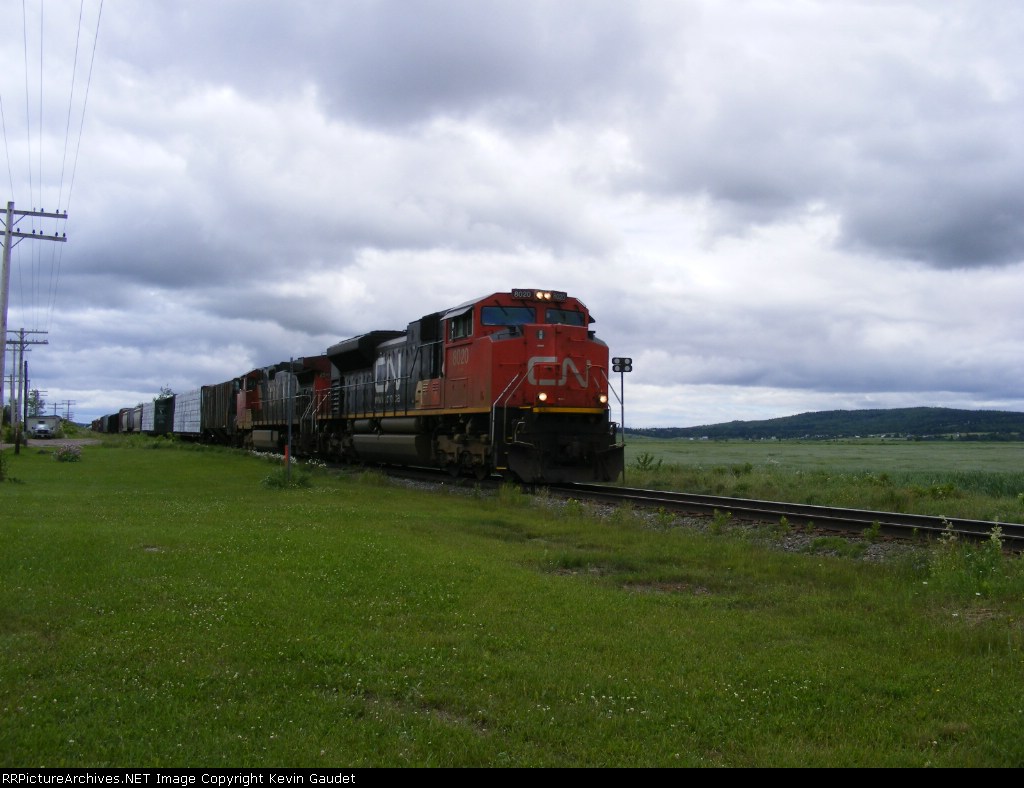 CN 407 at Memramcook