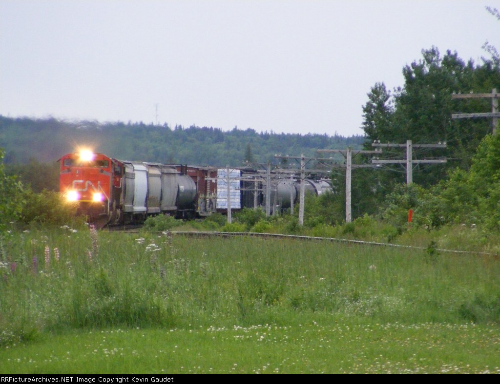 CN 408 at Memramcook