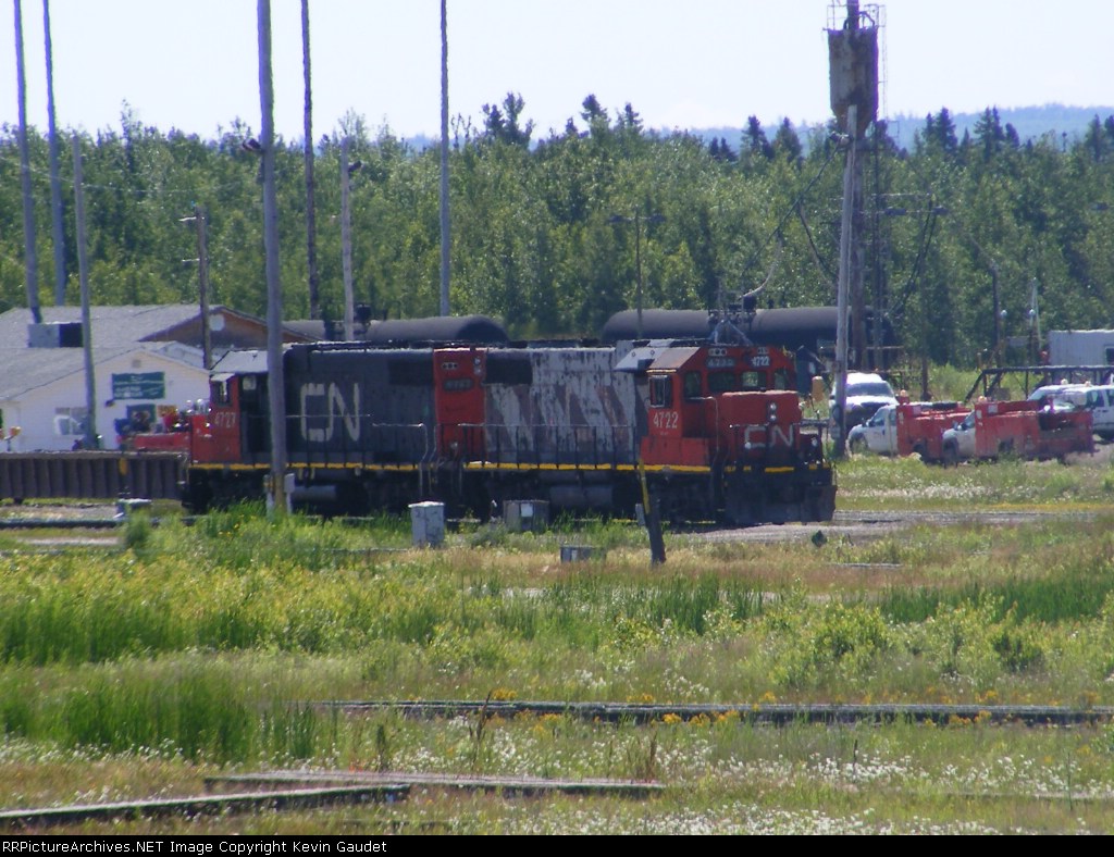 CN yard shunters on break at Gordon Yard