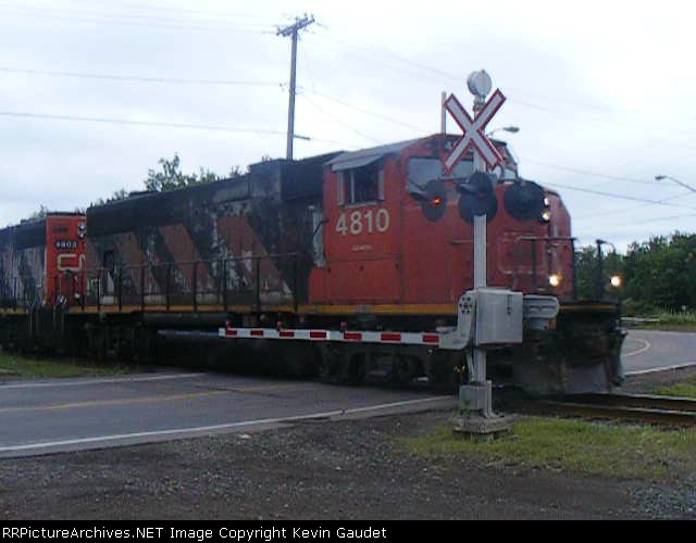 CN 539 crossing Mellenium Blvd.