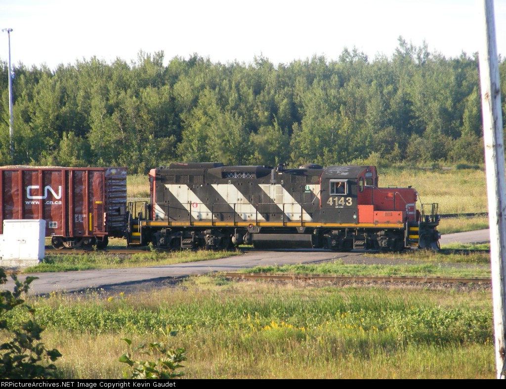 CN yard assignment at Gordon Yard