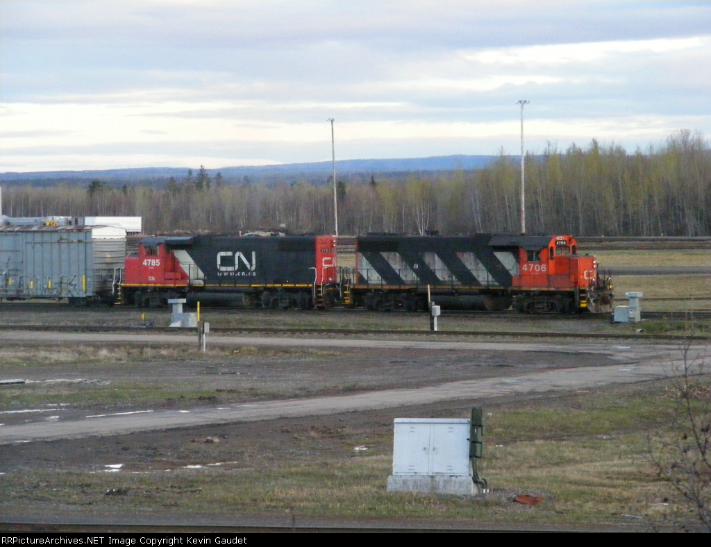 CN yard assignment at Gordon Yard